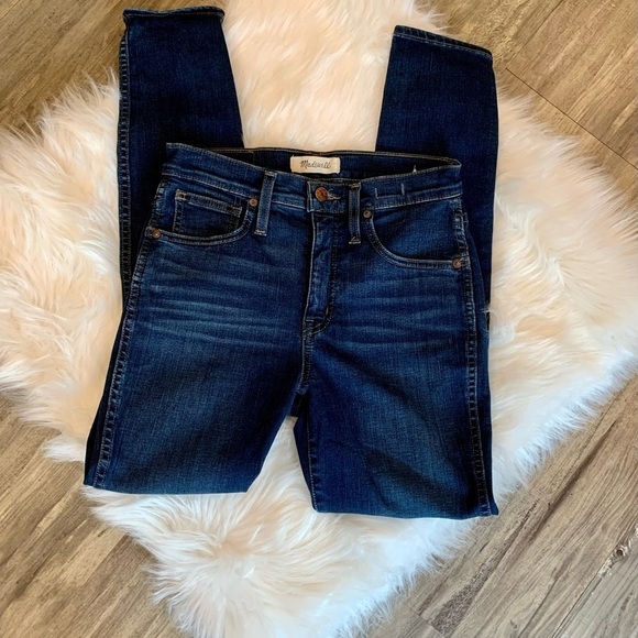 Madewell 10” High-Rise Skinny Jeans SZ 25 - style# F4684